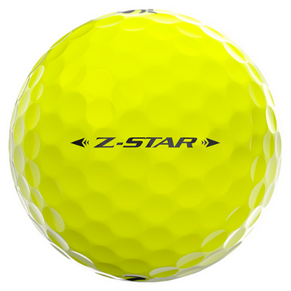 Srixon Z Star Golf Balls - Yellow