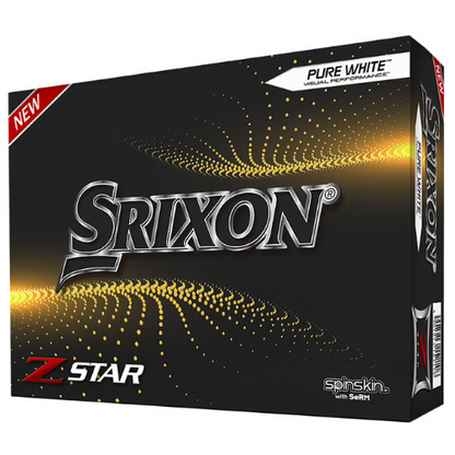 Srixon Z Star Golf Balls - White