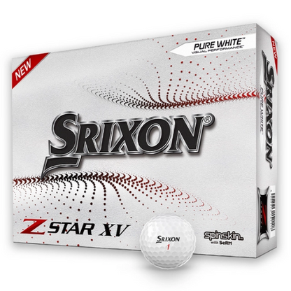 Srixon Z-Star XV Golf Balls - White