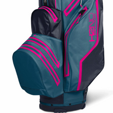 Load image into Gallery viewer, Sun Mountain H2NO Lite Cart Bag - Pink/Charcoal/Gunmetal
