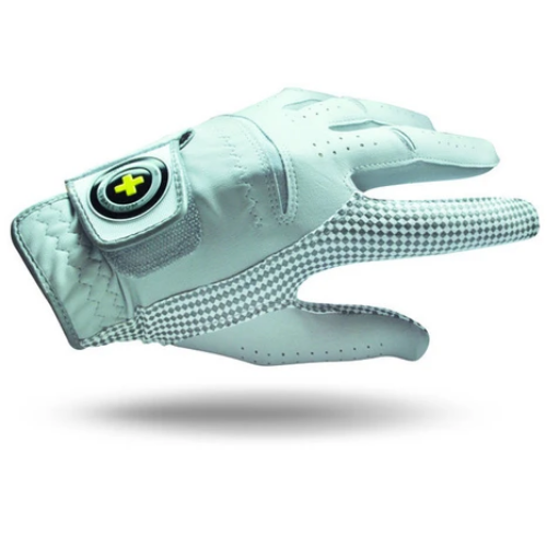 Mens Vision Golf Glove - White